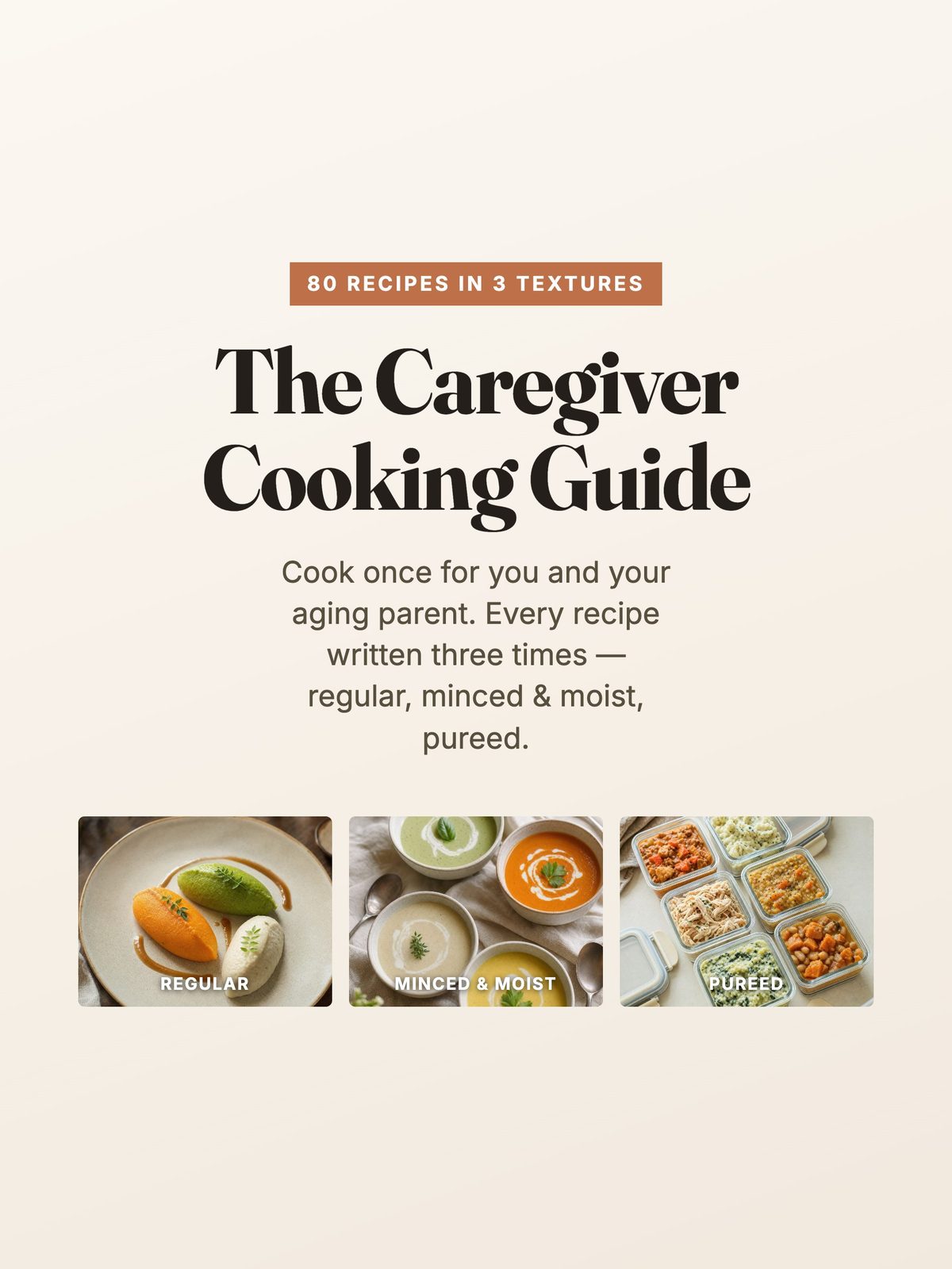 The Caregiver Cooking Guide cover