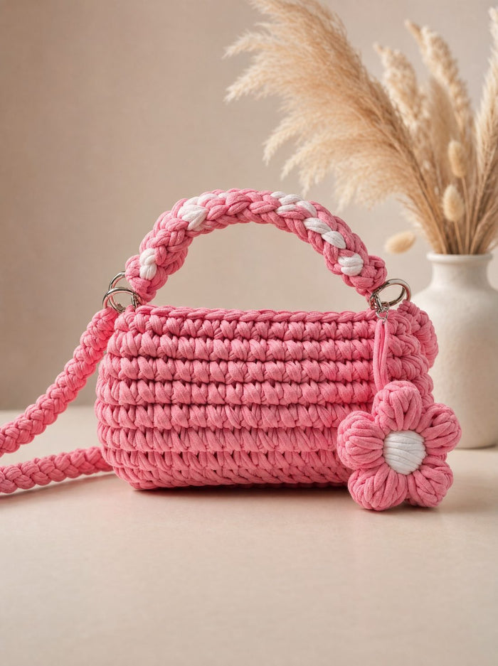The Blossom Bag — Crochet Bag Pattern PDF + Video Tutorial